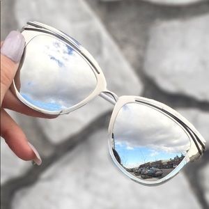 3 Silver Mirror Sunglasses | CANDY | TOPFOXX
